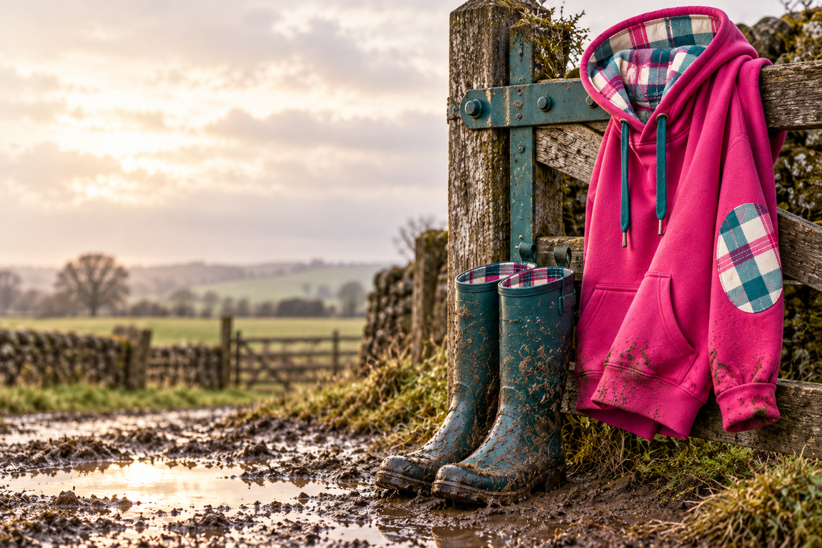 Mud League bold women's farmwear collection