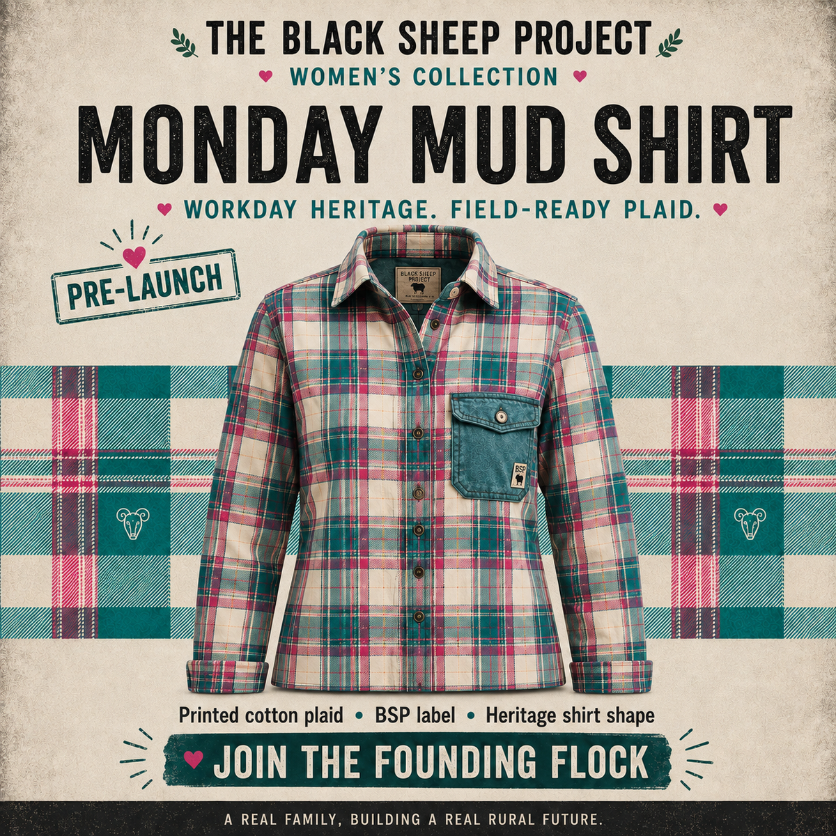 Monday Mud shirt PRE ORDER