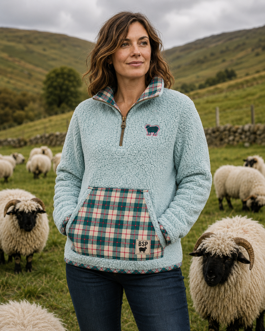Half Time Farmer Sherpa fleece PRE ORDER